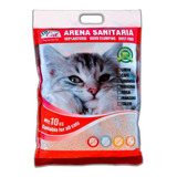 Arena Aglutinante Para Gatos Vip Cat 10 Kg X 10kg De Peso Neto