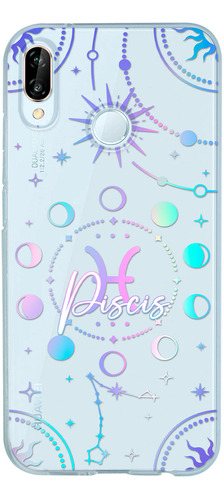 Funda Para Huawei Uso Rudo Para Mujer Signo Zodiaco Piscis