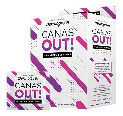 Dermogreen Canas Out Ablandador De Canas Caja X 48u