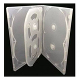 32 Estojo Capa Box Case Dvd Transparente 14 Mm