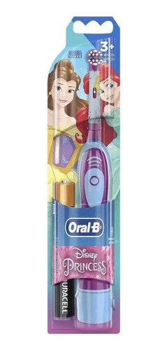 Escova Dental Elétrica Oral-b Princesas Com 2 Pilhas Aa