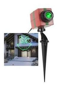 Proyector Fijo The Grinch Navidad Luz Fachada 