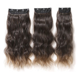 Set De Extensiones De Pelucas Con Clip Para Mujer, Fácil De