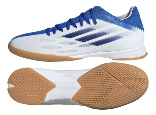 Chuteira X Speedflow.3 Futsal - Branco adidas Gw7491