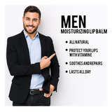 Wbm Care All Natural Lip Balm For Men, 4 Pcs, 4 Count