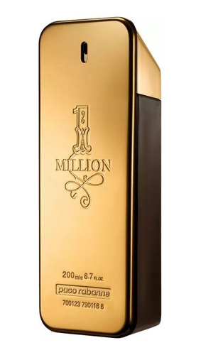 Perfume 1 Million Paco Rabanne Masculino Edt 200ml Original Selo Adipec