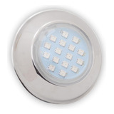 Refletor Hiper Led 9w Inox Rgb Frente Baixa- Brustec