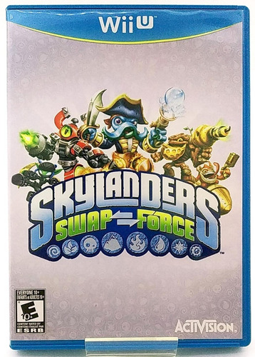 Jogo Skylanders Swap Force Nintendo Wiiu Mídia Física Loja  