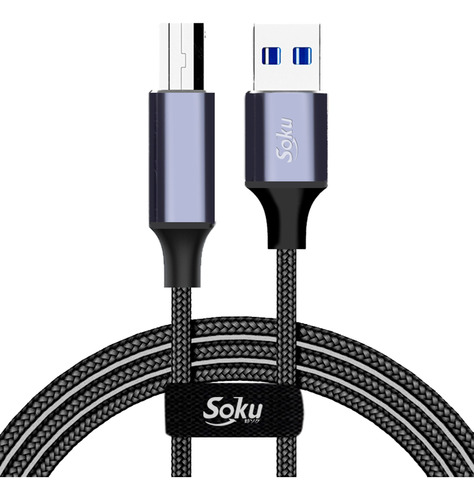 Cable Impresora Usb A A B High Performance Para Hp Xerox 3m