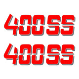 Sticker 400ss 3d Sombreado Costado Batea California Calcas