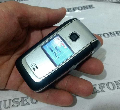 Celular Nokia 6125 Flip Pequeno Antigo Visor De Chip