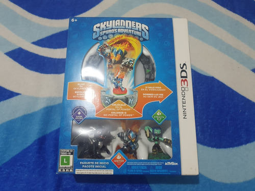 Box Skylanders Spyro's Adventure Nintendo 3ds Lacrado