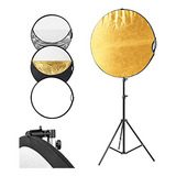 Selens Kit De Soporte De Reflector Para Fotografía De 24 Pul