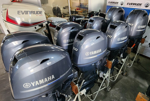 Motor Yamaha 50 60 70 90 Hp 4 Tiempos Nautica Milione..