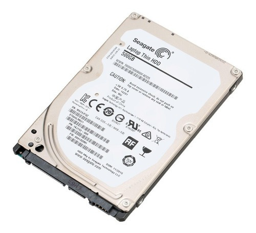 Hd Notebook Seagate 500gb Cor Prateado