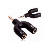 Adaptador Y Plug P2 X P3 Headset Fone Microfone Multicolorid