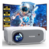 Proyector Fudoni 12000l Wifi 5g Bluetooth 1080p 4k