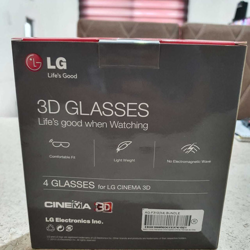 Lentes 3d Marca LG