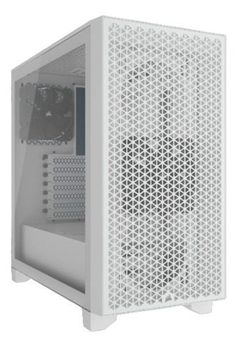 Gabinete Corsair 3000d Airflow Ventana Midi-tower Atx Blanco