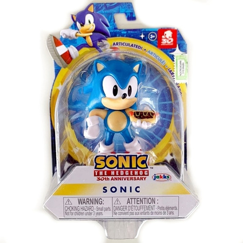 Figuras Sonic The Hedgehog Pequeñas 8cm Articuladas Original