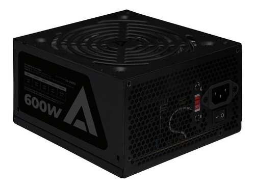 Fuente De Poder Acteck Blazar 600w Atx 24 Pin 3xsata Negro