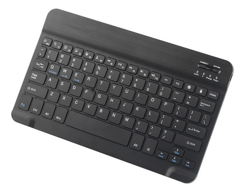 Teclado Sem Fio Bluetooth Recarregável Para Tablet Celular