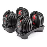 Par De Mancuernas Ajustables Tipo Bowflex - Dumbell Msi