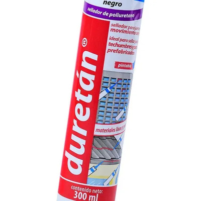 Sellador Poliuretano Duretan Negro C.300 Ml Pennsylvania | MercadoLibre