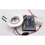 Spot Embutir Dicroica Led Rgb 3w Rgb-todo Alum Directo 220w