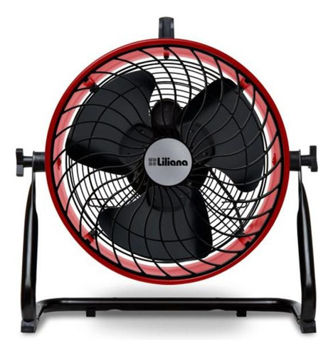 Ventilador Liliana Rojo Vvthd16r Turbo 16 200w 3 Vel