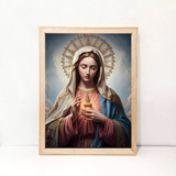 Cuadros Religión Virgen María Católico 33x43cm (varios)