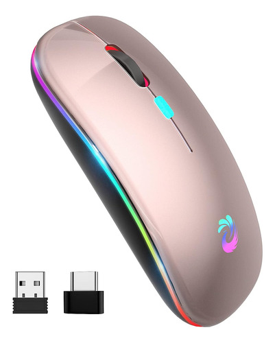 Mouse Amzcase Inalambrico/rose Gold