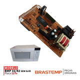 Placa Microondas Brastemp Bmp31 / Bmp42 Sem Grill 127v Usada