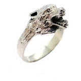 Anillo De Lobo Para Caballero