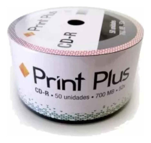 Cdr Print Plus 700mb 52x 50unidade