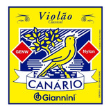 Encordoamento Violão Nylon Canario Giannini Cristal Genw