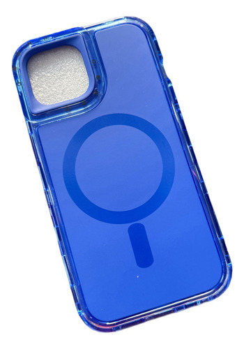 Funda Magsafe 360 Azul Para iPhone 15 Pro