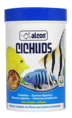 Ração Para Peixes Ciclídeos Alcon Cichlids 20g Aquários Full
