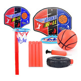 Jogo Basquete Infantil Mini Tabela Cesta Bola Porta Parede