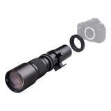Vivitar 500 mm F/8.0 Multi Coated Telephoto Lens ¡¡inclye Adaptador Para Canon!!
