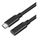 Cable De Extensión Usb C Corto Tipo C De 1.6 Pies Macho A He