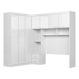 Guarda-roupa Modulado Veneza Moval Cor Branco