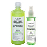 Shampoo Bergamota Florigan 1lt Crecimiento + Tónico Capilar
