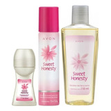 Swett Honesty Combo Deo Spray+colonia Refrescante+deo Rol On