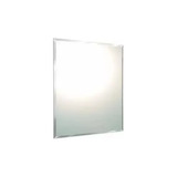 Espelho Quadrado 80x80 Cm Decorativo Suporte + Kit
