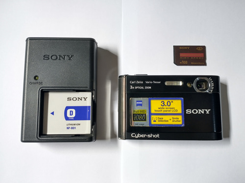 Câmera Sony Cyber-shot Dsc-t70 (leia A Descrição)
