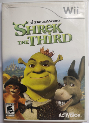 Shrek The Third (tercero) Original Nintendo Wii