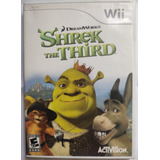 Shrek The Third (tercero) Original Nintendo Wii