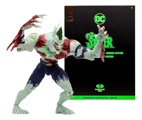 Joker Titan Gold Label Glow In The Dark Megafig Mcfarlane