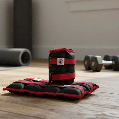 Pesas Fitness Par De Polainas 2kg 4.4lb C\u002F Una Para Tobillos | Meses sin interés